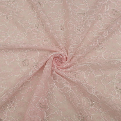 Net Embroidery Fabric