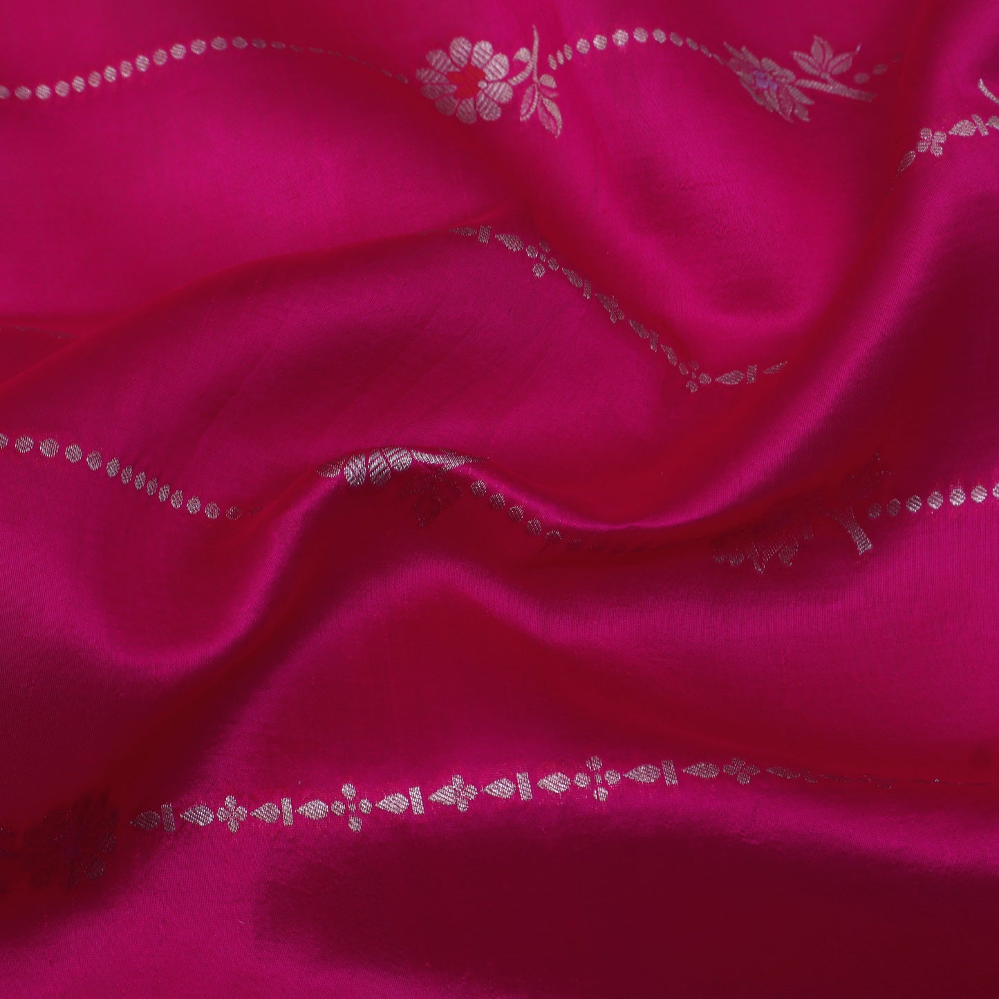 Rani Color Katan Meena Brocade Fabric