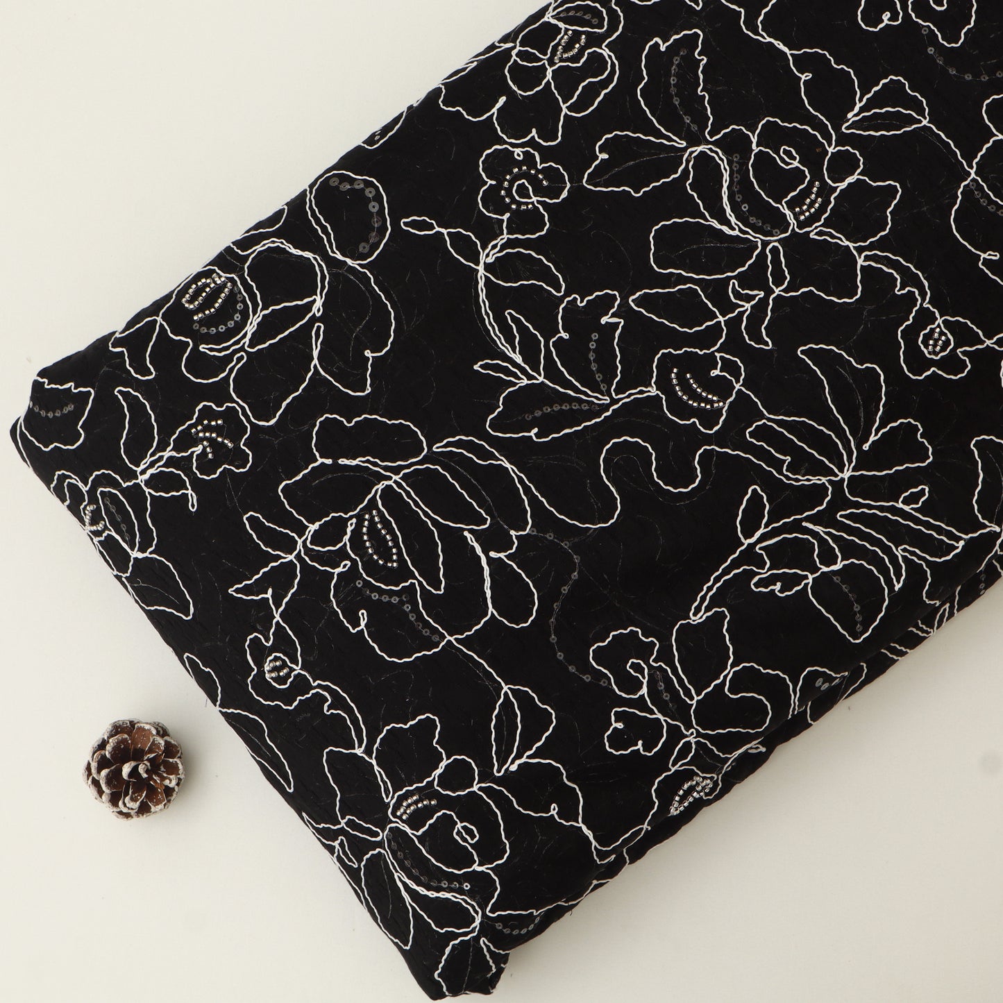 Net Embroidery Fabric