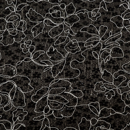 Net Embroidery Fabric