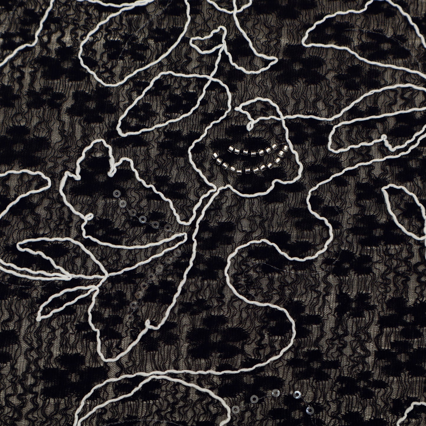 Net Embroidery Fabric