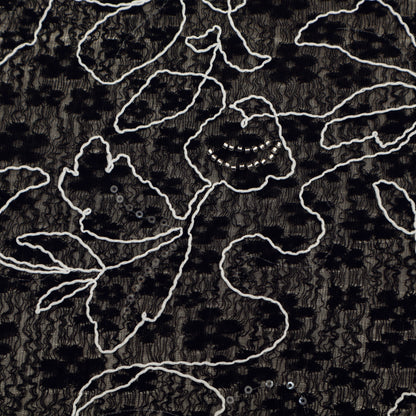 Net Embroidery Fabric