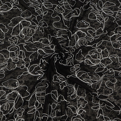 Net Embroidery Fabric