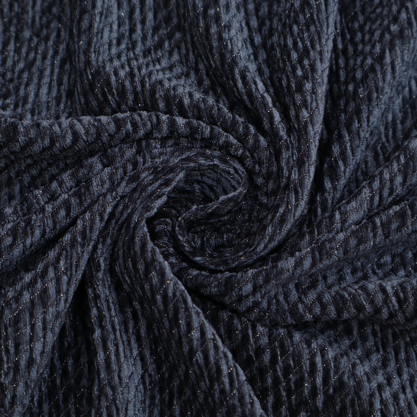 Heavy Check Shimmer Fabric