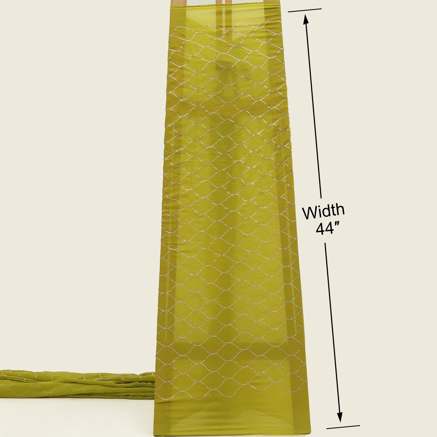 Silk Embroidery Fabric