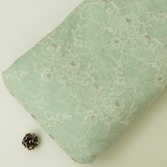 Net Embroidery Fabric