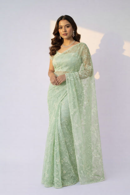 Net Embroidery Fabric