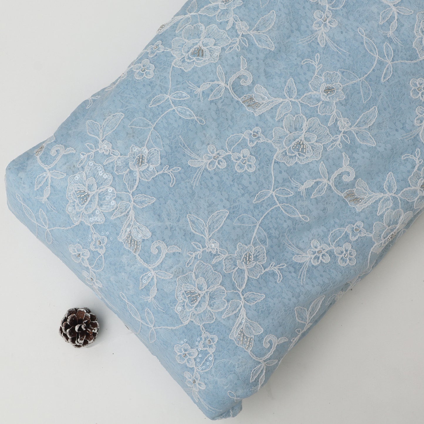 Net Embroidery Fabric