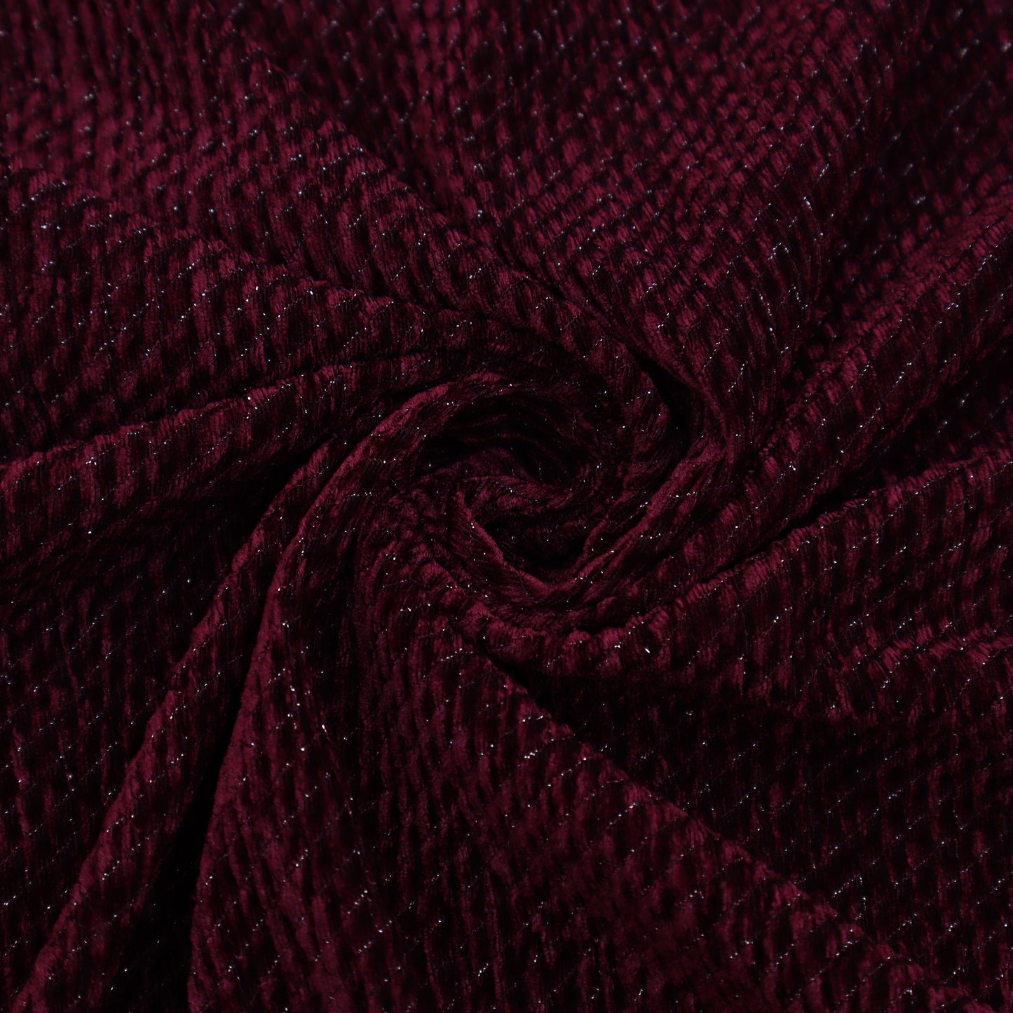 Heavy Check Shimmer Fabric