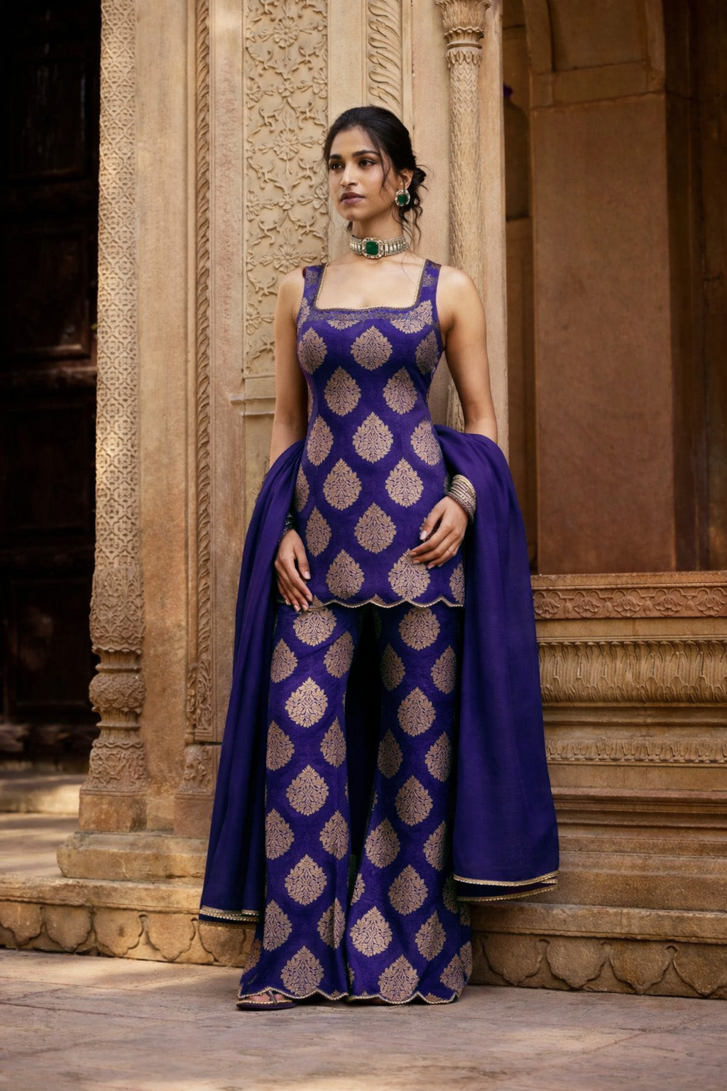 Katan Tanchui Brocade Fabric