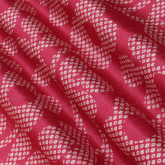 Floral Design Dupion Print Fabric