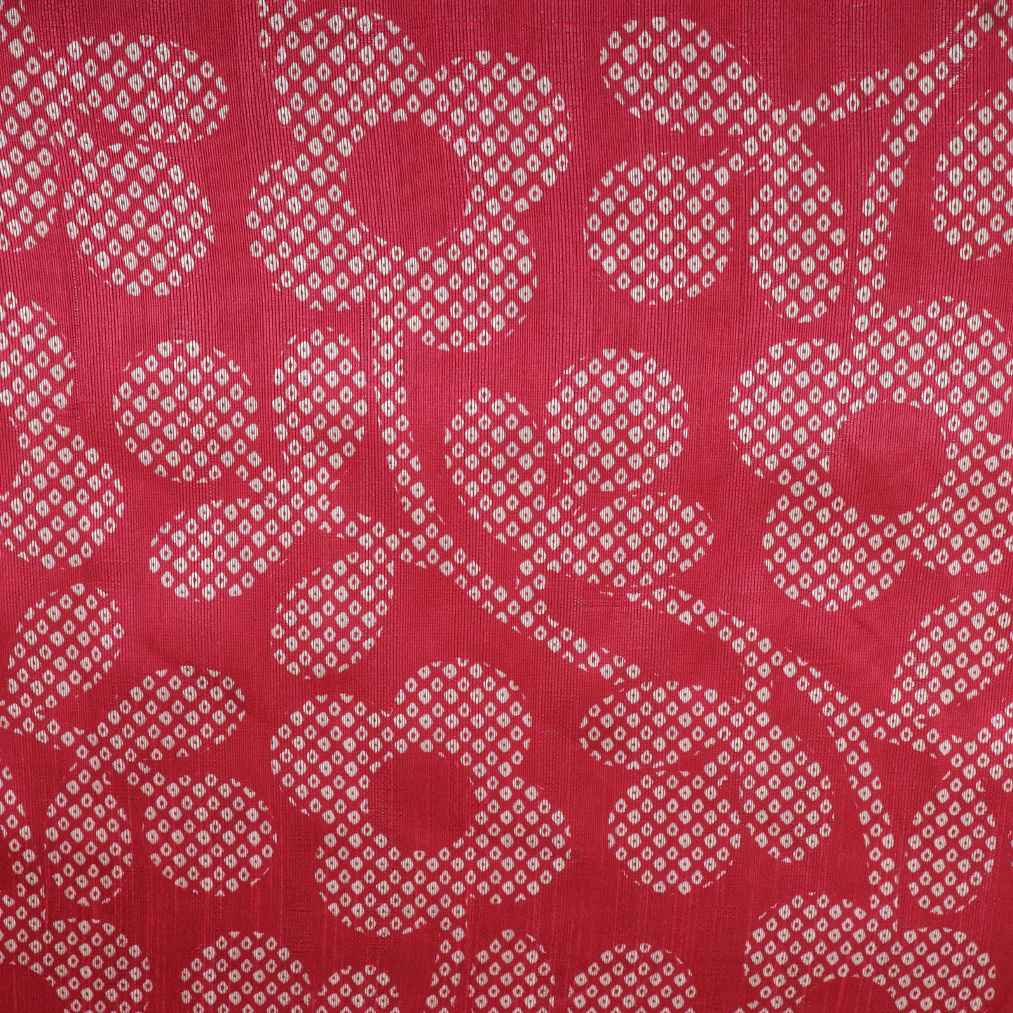 Floral Design Dupion Print Fabric