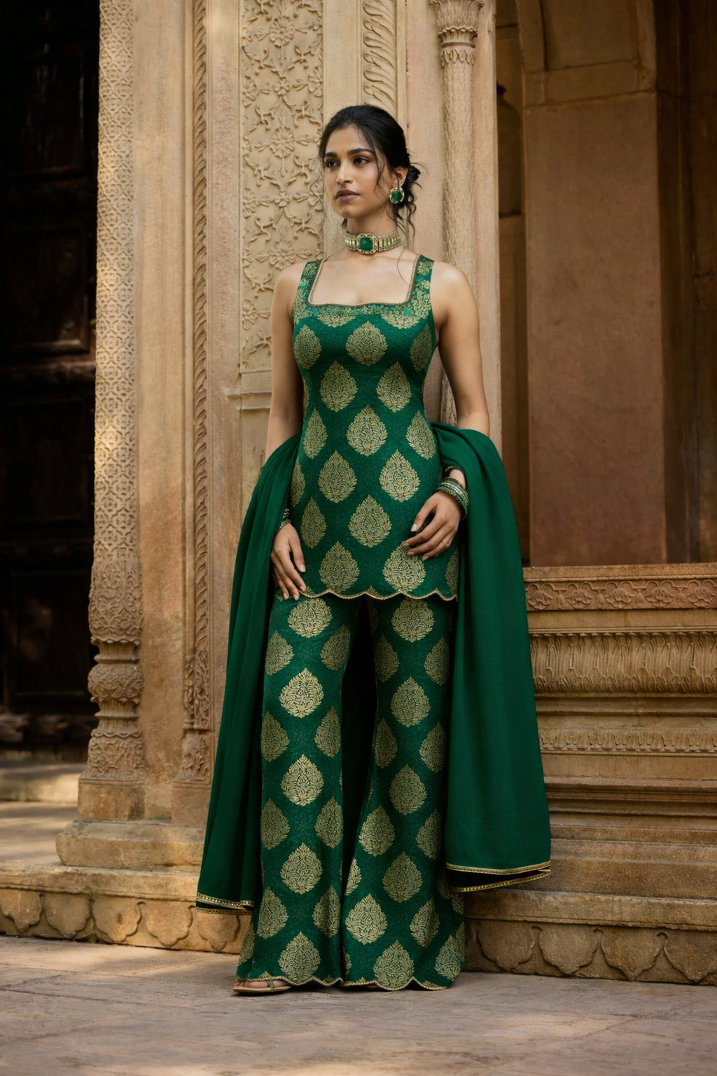 Katan Tanchui Brocade Fabric