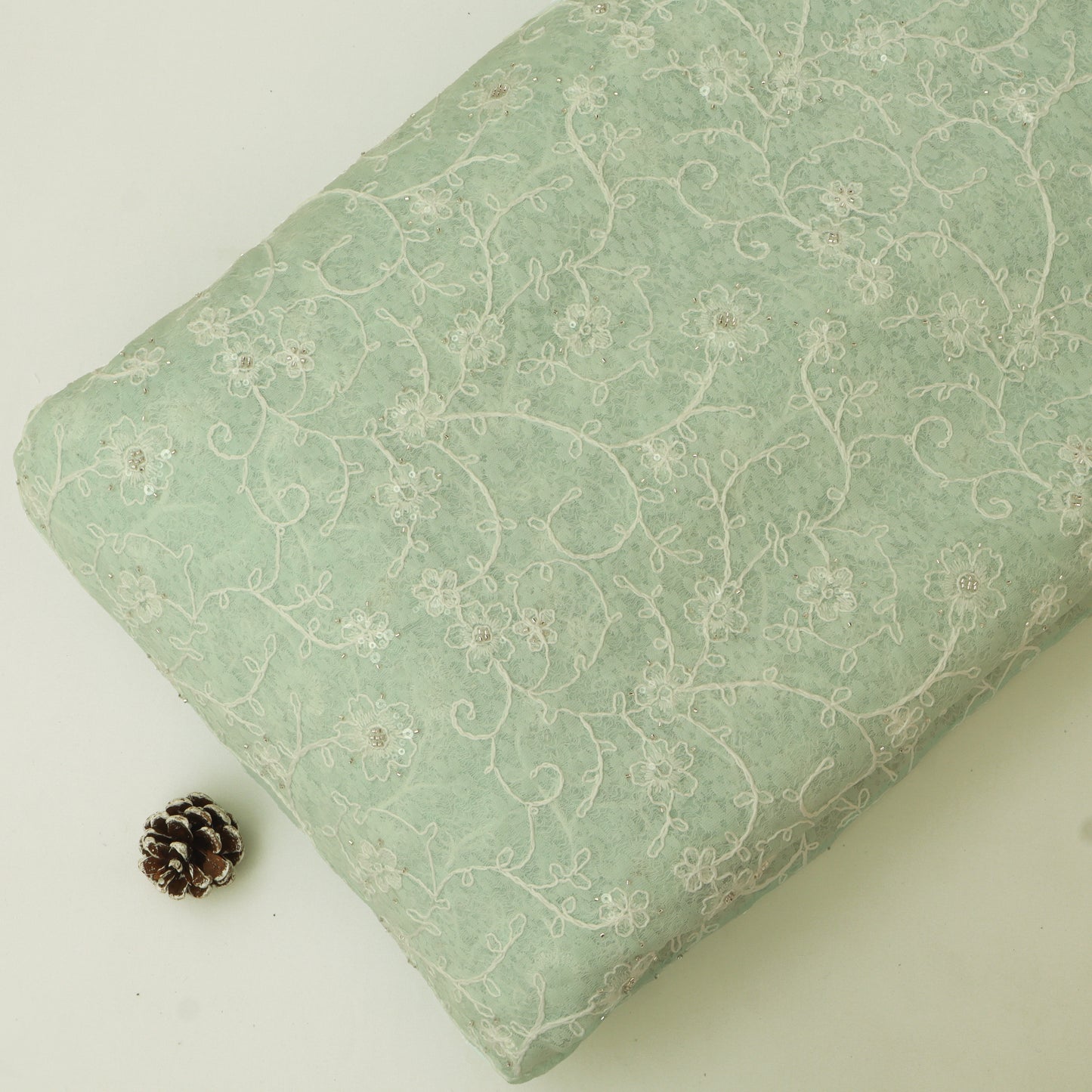 Net Embroidery Fabric