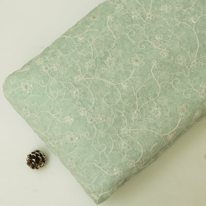 Net Embroidery Fabric