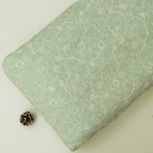 Net Embroidery Fabric