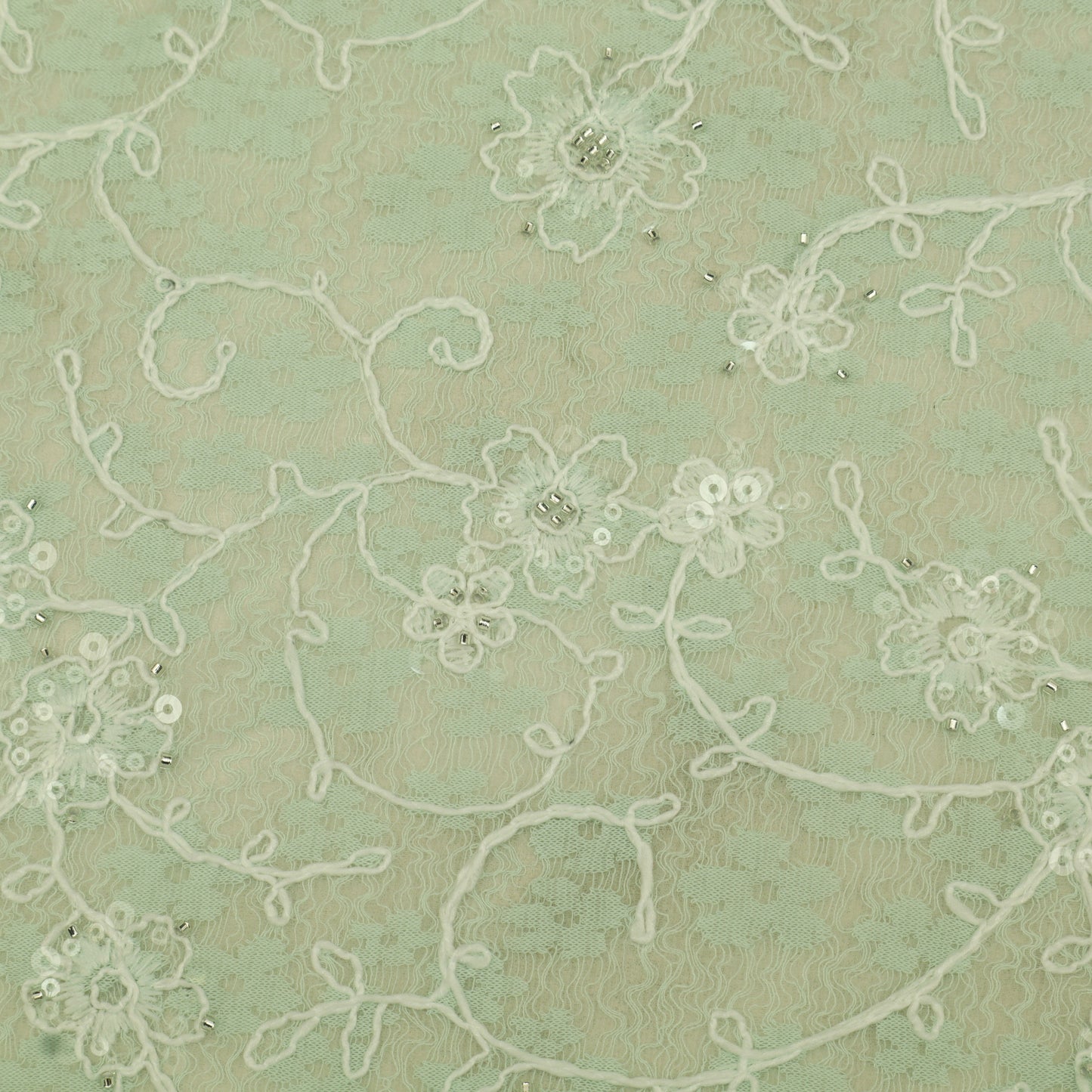 Net Embroidery Fabric