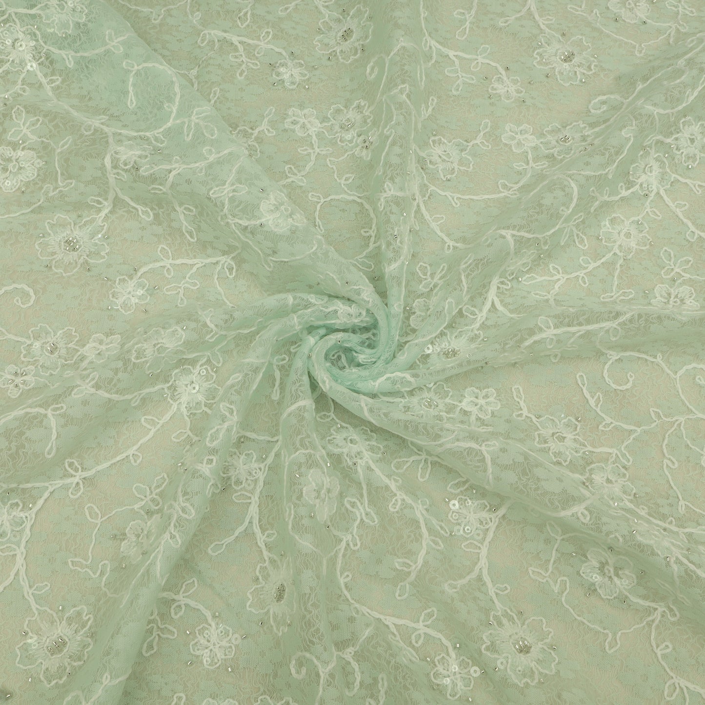 Net Embroidery Fabric