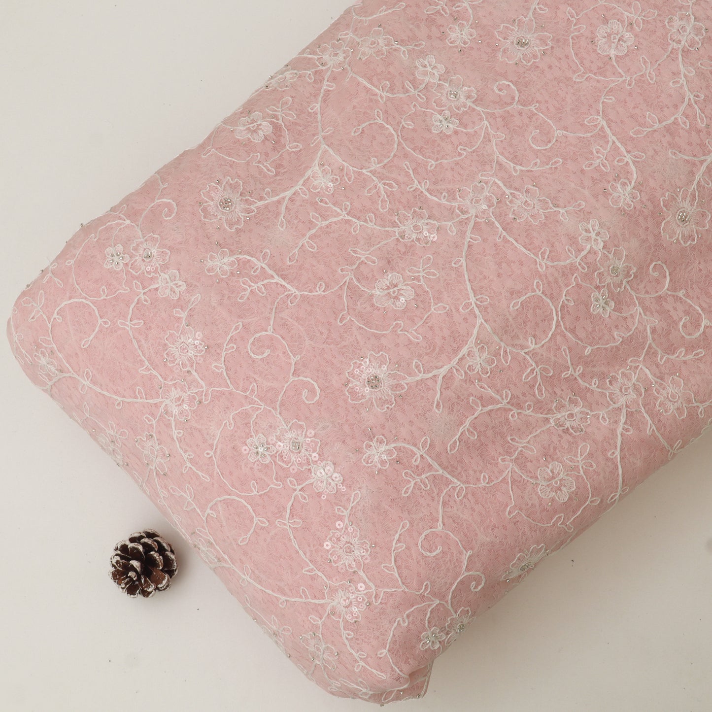 Net Embroidery Fabric