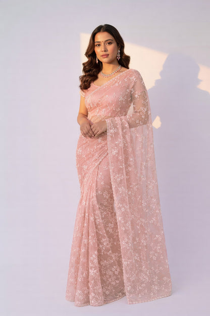 Net Embroidery Fabric