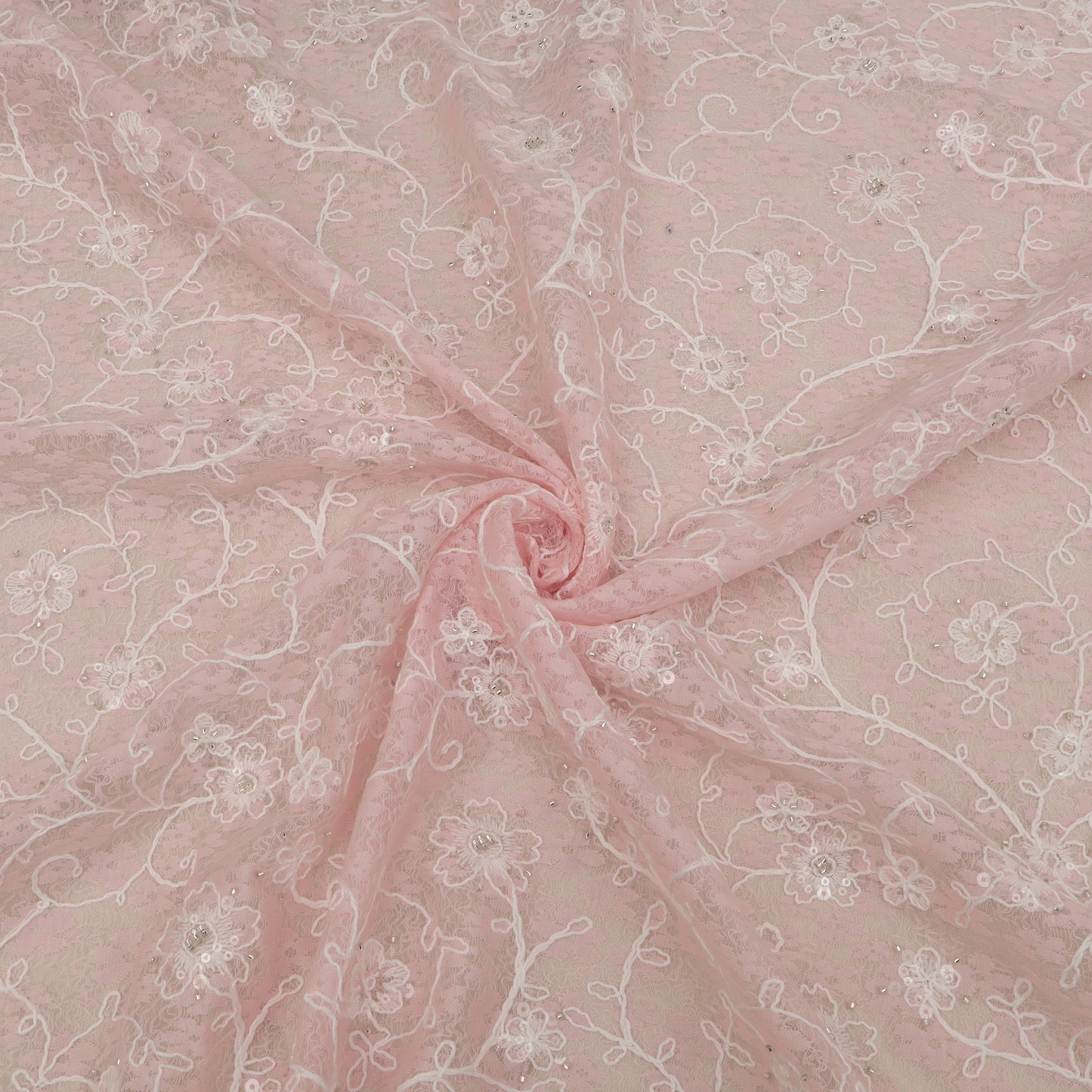 Net Embroidery Fabric