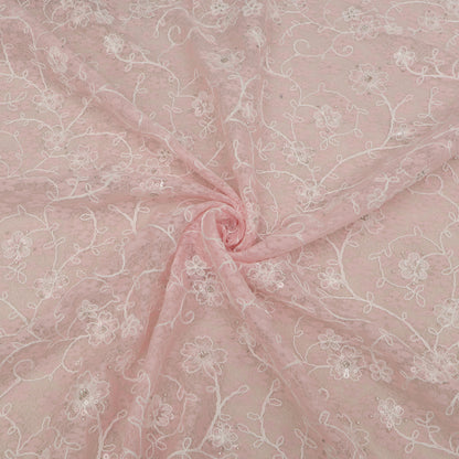 Net Embroidery Fabric