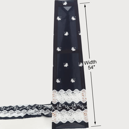 Chanderi Embroidery Fabric
