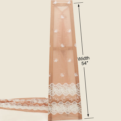 Chanderi Embroidery Fabric