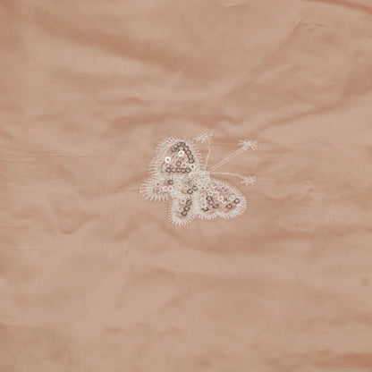 Chanderi Embroidery Fabric