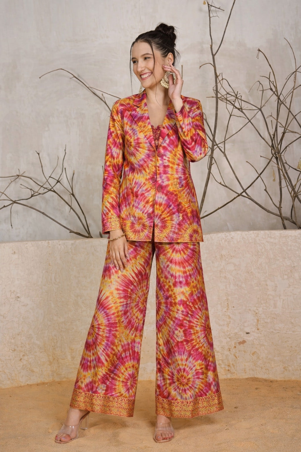 Dupion Printed Fabric