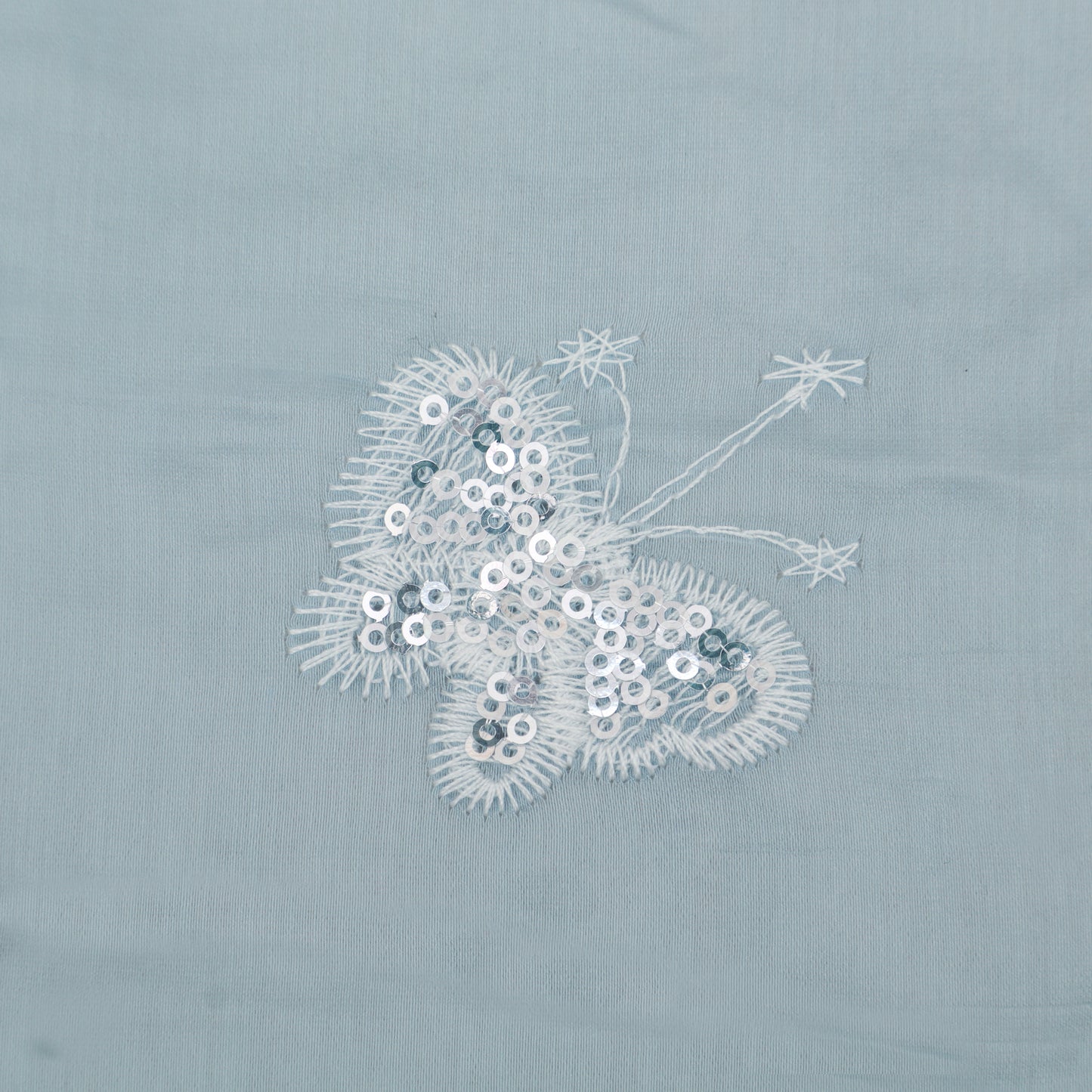 Chanderi Embroidery Fabric