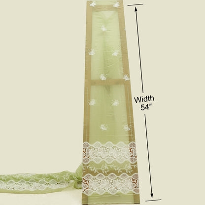 Chanderi Embroidery Fabric