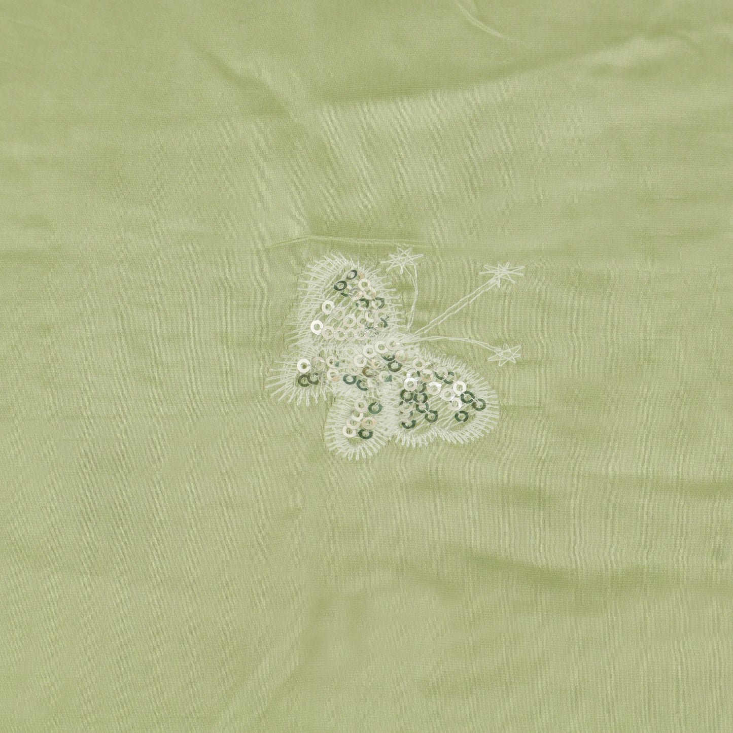 Chanderi Embroidery Fabric