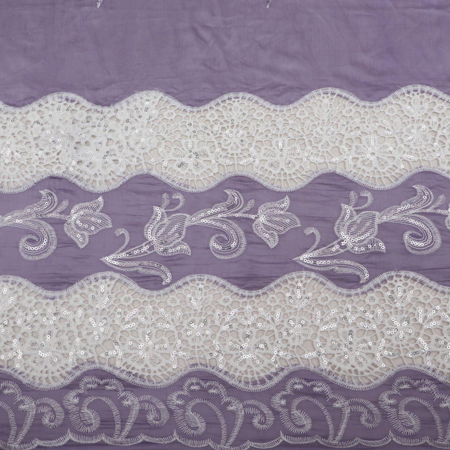 Chanderi Embroidery Fabric