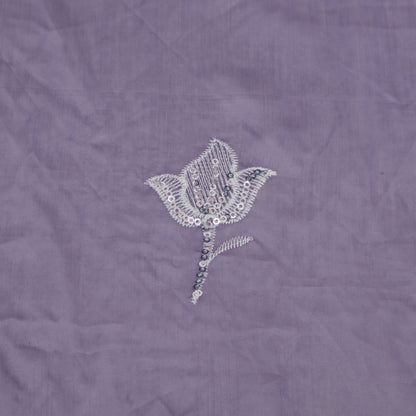 Chanderi Embroidery Fabric