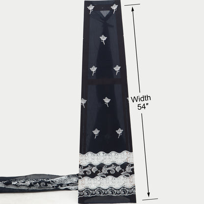 Chanderi Embroidery Fabric