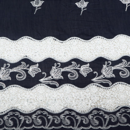 Chanderi Embroidery Fabric