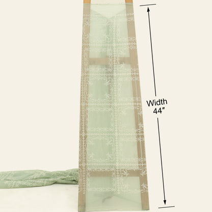 Mul Chanderi Embroidery Fabric