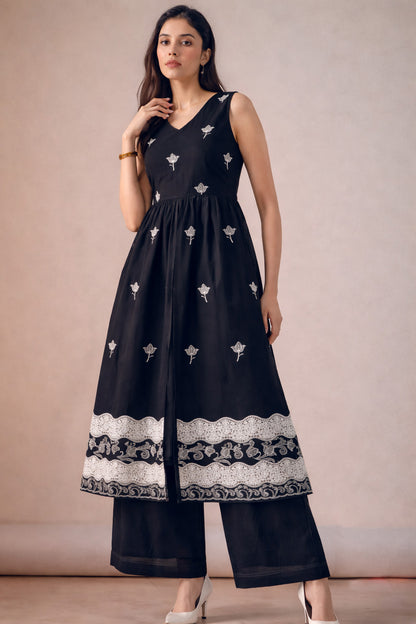 Chanderi Embroidery Fabric
