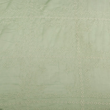 Mul Chanderi Embroidery Fabric