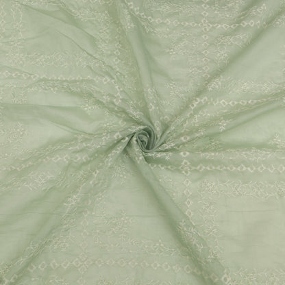 Mul Chanderi Embroidery Fabric