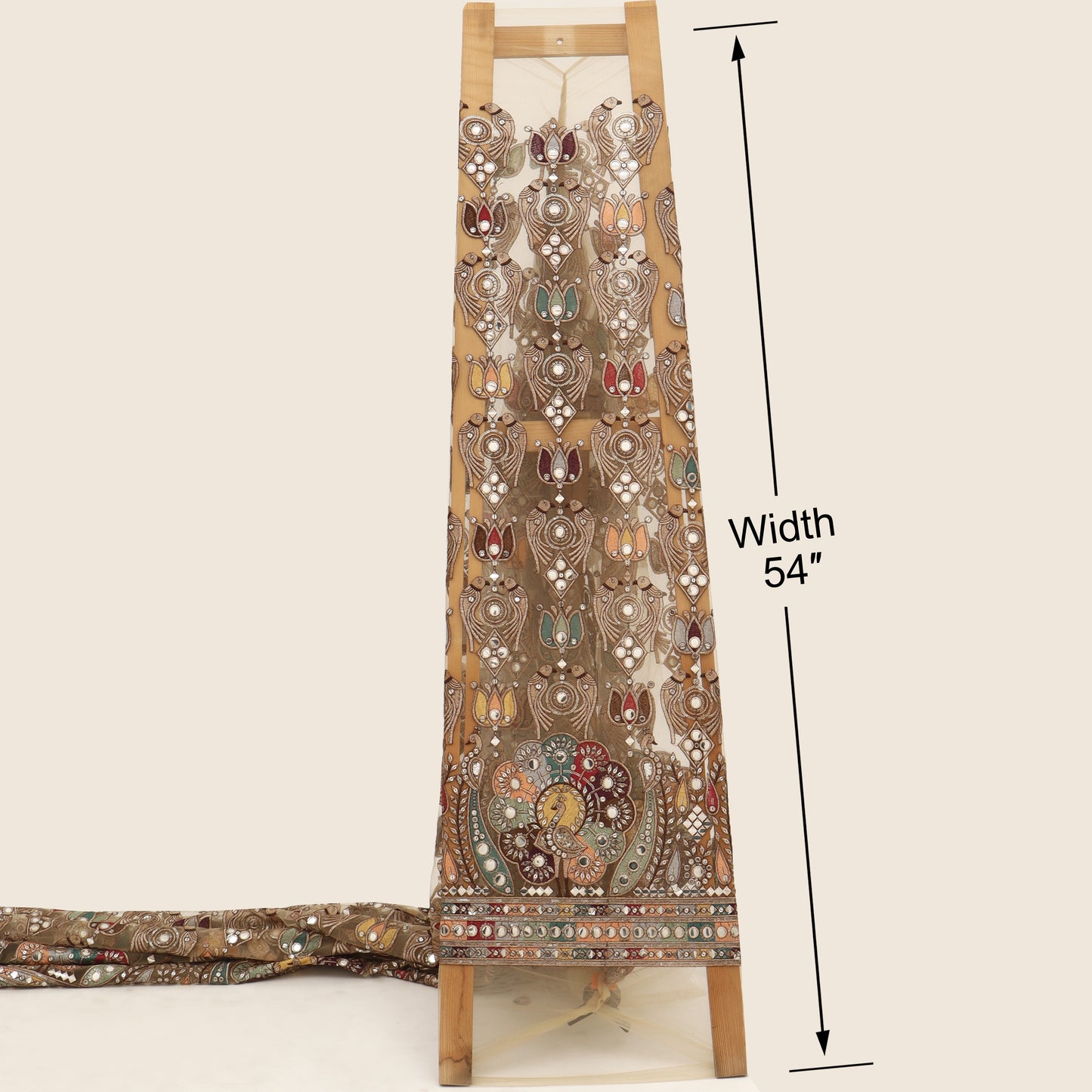 Net Embroidery Fabric