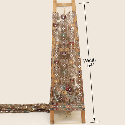 Net Embroidery Fabric