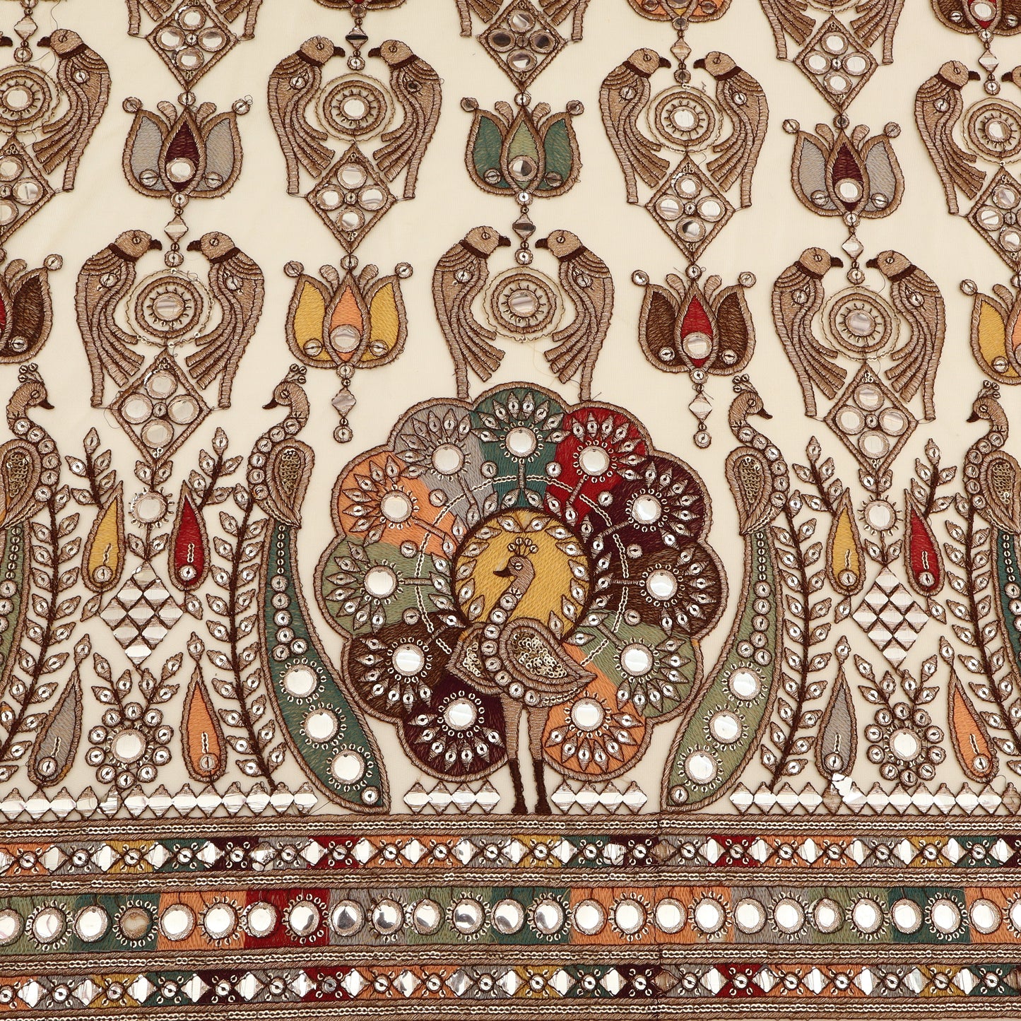 Net Embroidery Fabric