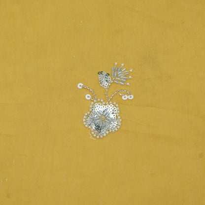 Chanderi Embroidery Fabric