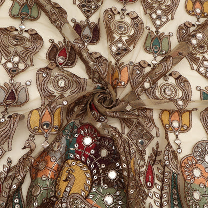 Net Embroidery Fabric