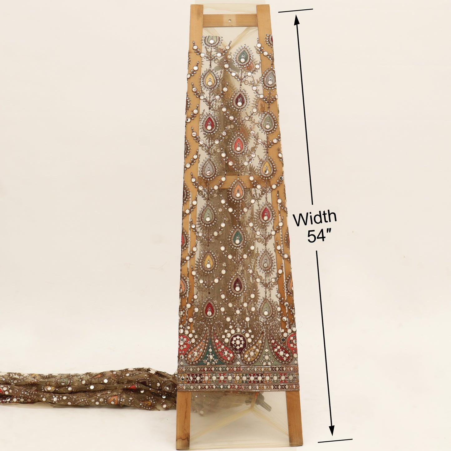 Net Embroidery Fabric