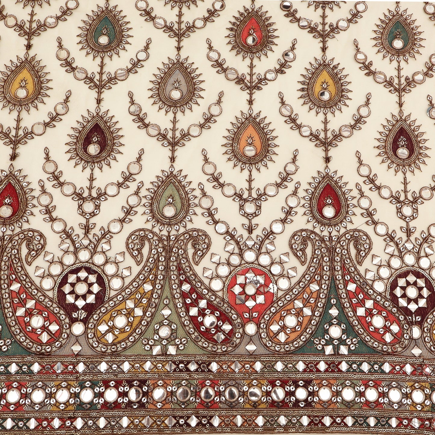Net Embroidery Fabric