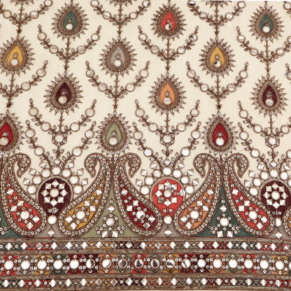 Net Embroidery Fabric