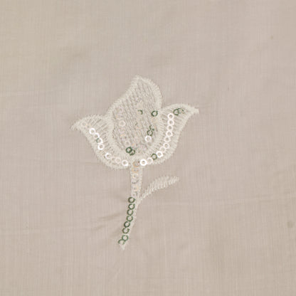 Chanderi Embroidery Fabric
